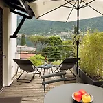 公寓 P Terrace Exclusive - View With Terrace - Free Parking *